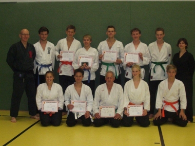 Prüfung im Shaolin Kempo