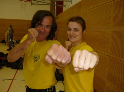 Jörg "Fuji" und Kathi Deutsche Wushu Meisterschaft 2013 in Düsseldorf_1